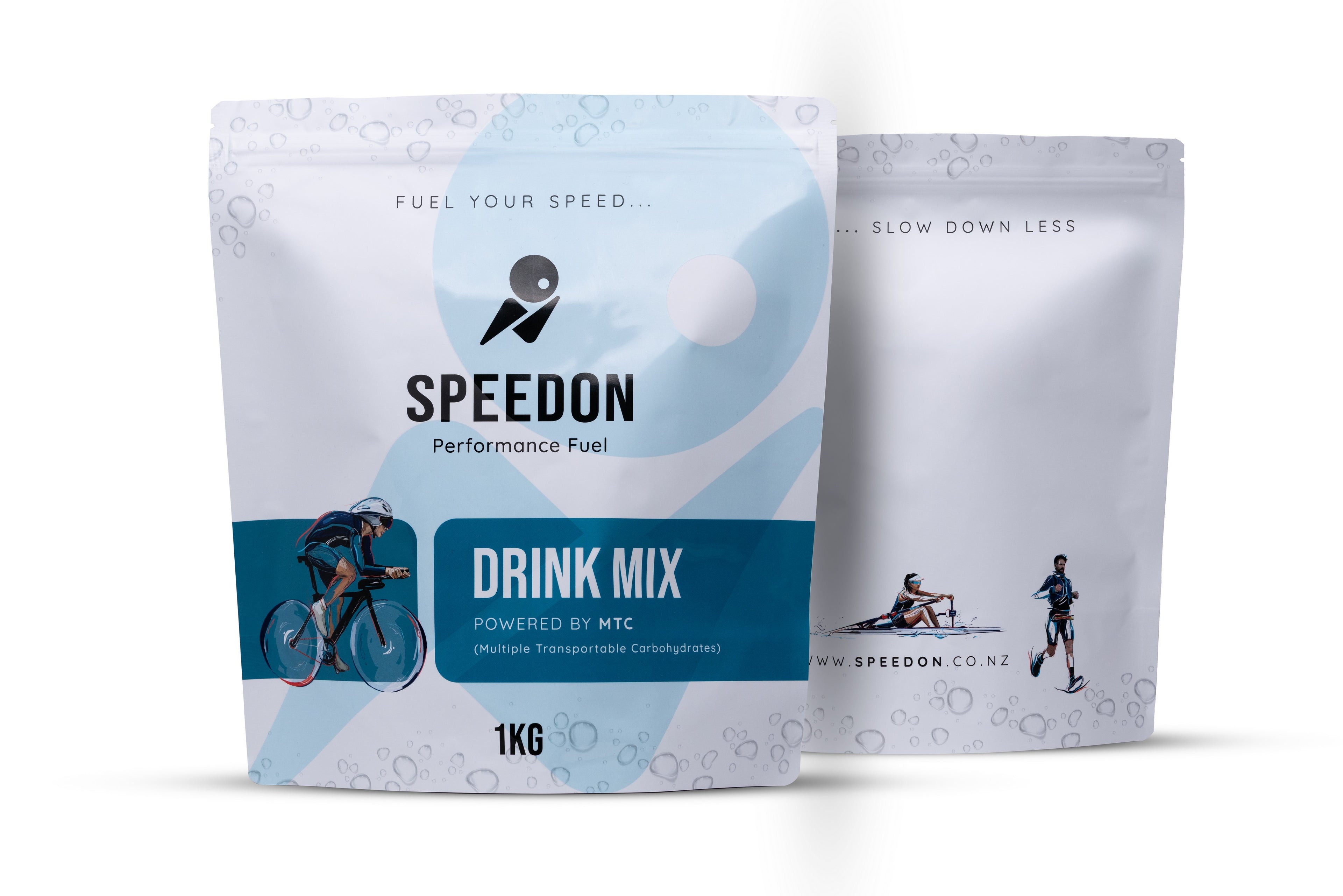 SpeednON Drink Mix Front & Back