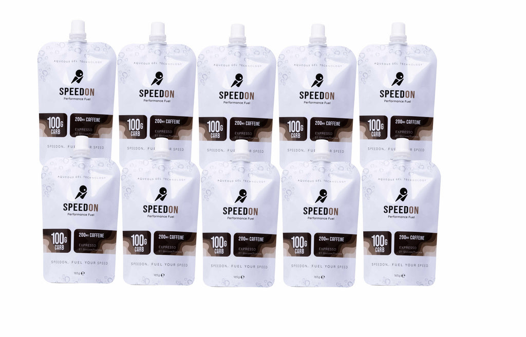 SpeedOn Expresso Caffeinated Gel - 10 pack (100g)