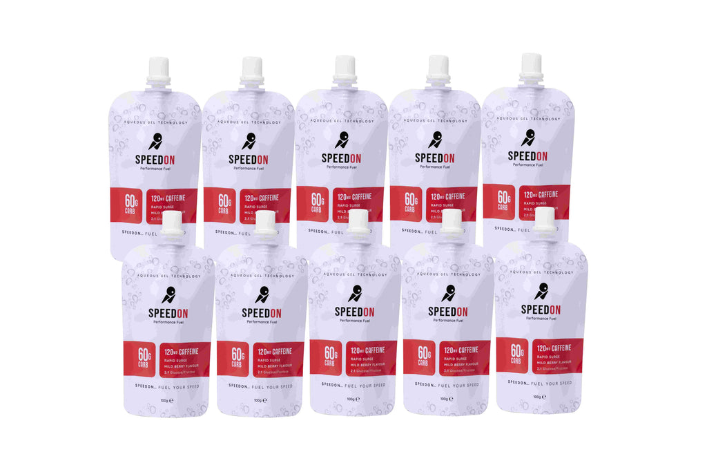 SpeedON Mild Berry Caffeinated - 10 pack (60g)