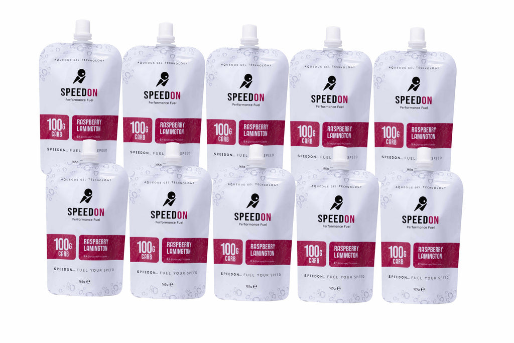 SpeedON Raspberry Lamington - Kiwi Icon Gel - 10 pack (100g)