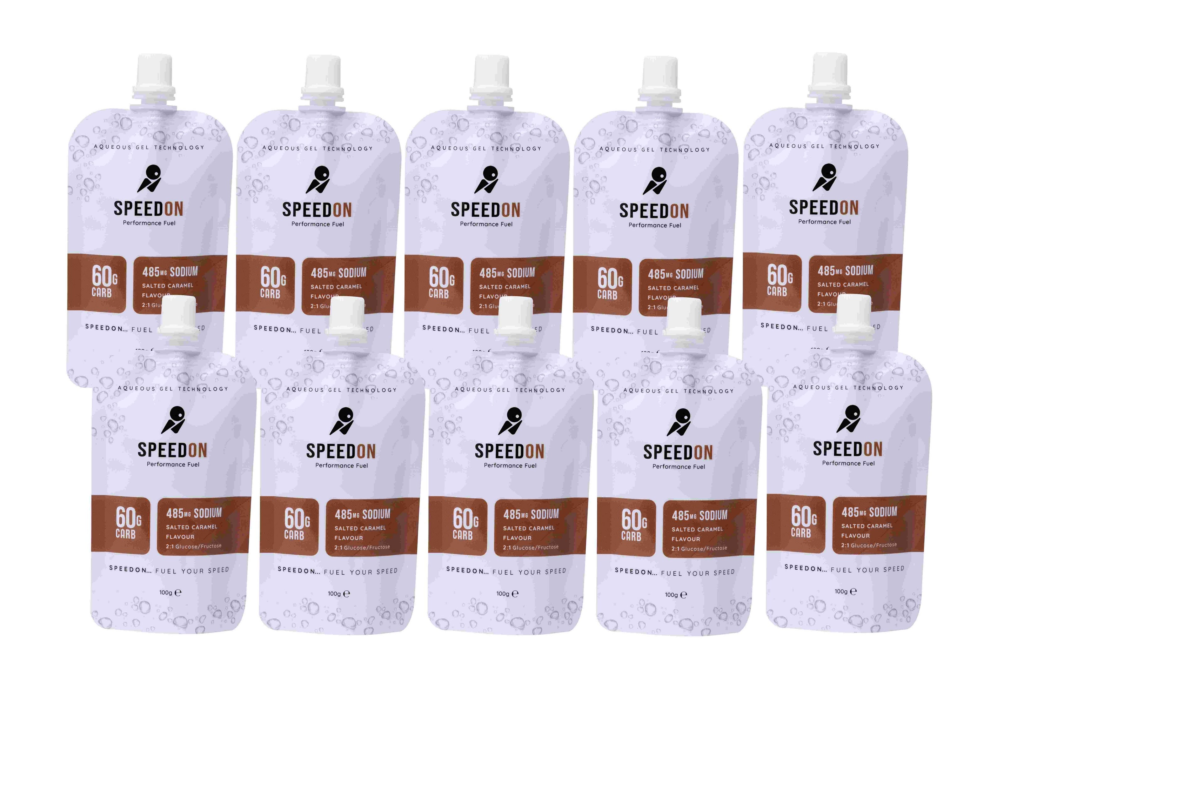 SpeedON Salted Caramel Gel - 10 pack (60g)