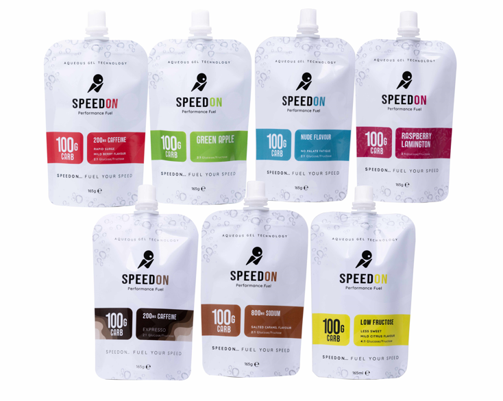 SpeedON Variety Pack 7x100g gels